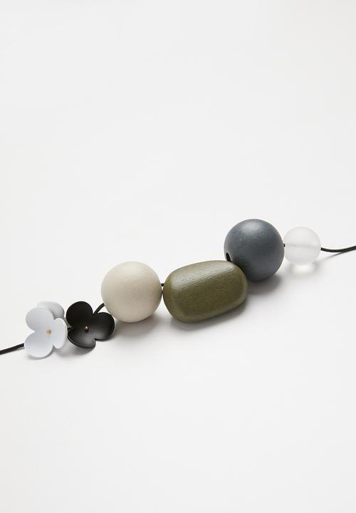 Joy Collectables - Statement necklace - grey
