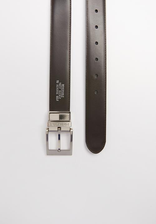 Pringle - Cedric reversible belt - black & brown