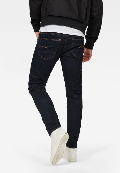 G-STAR - 3301 decon elto stretch - blue 