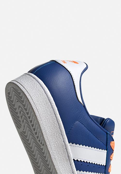 adidas Originals - Superstar - collegiate royal/white/easy orange