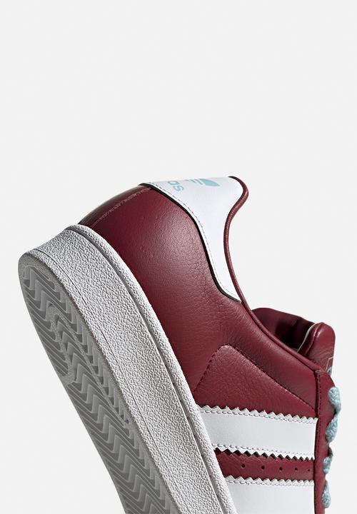 adidas Originals - Superstar - collegiate burgundy/white/ash grey