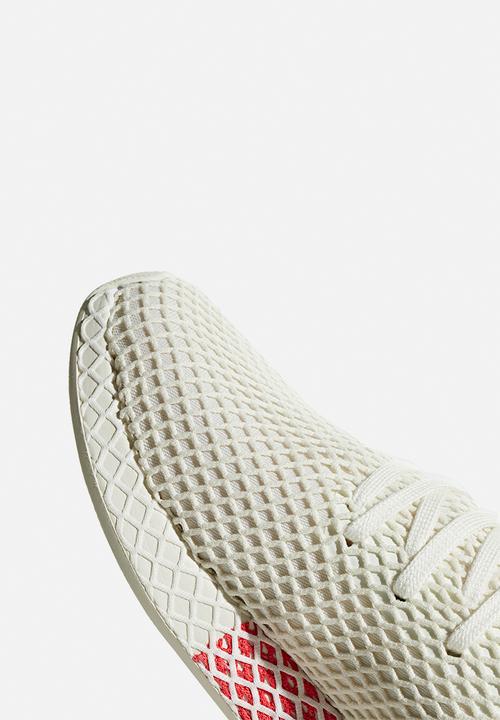 adidas Originals - Deerupt Runner - off white/shock red