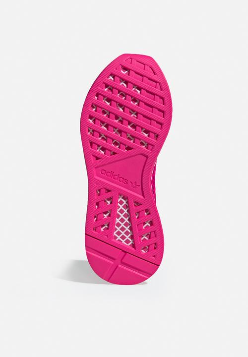 adidas Originals - Deerupt Runner W - shock pink/vivid pink/white