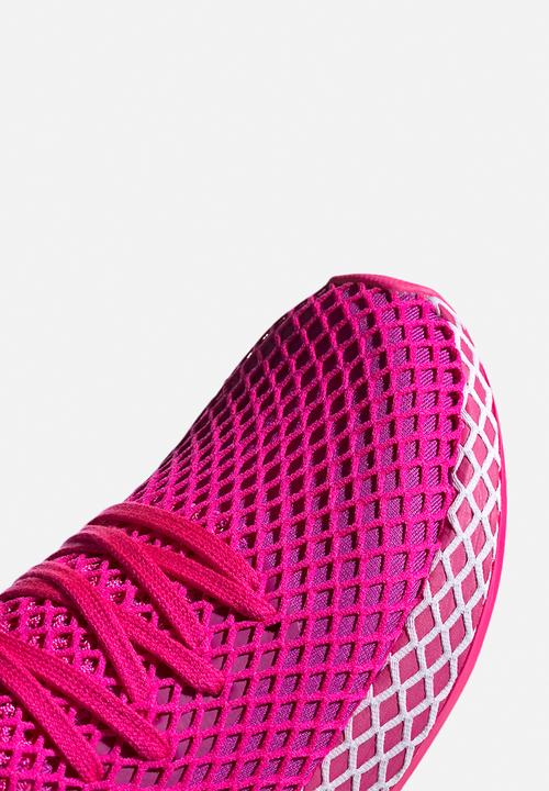 adidas Originals - Deerupt Runner W - shock pink/vivid pink/white