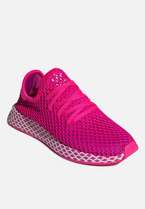 adidas Originals - Deerupt Runner W - shock pink/vivid pink/white