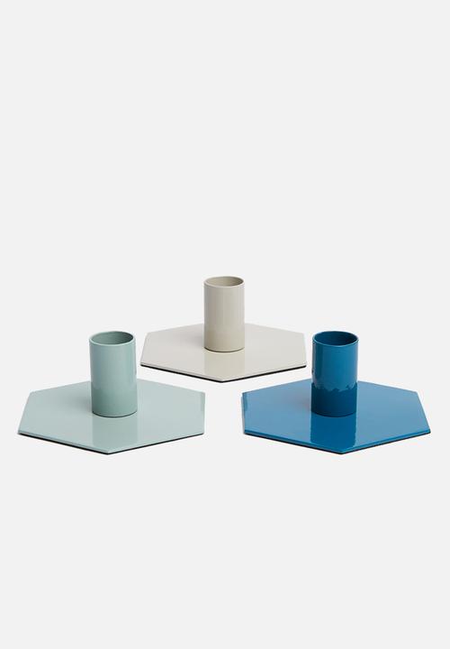 Sixth Floor - Marlee candle holder set - multi