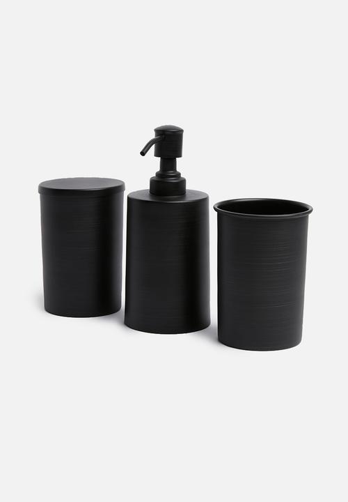Sixth Floor - Kento toothbrush tumbler - black