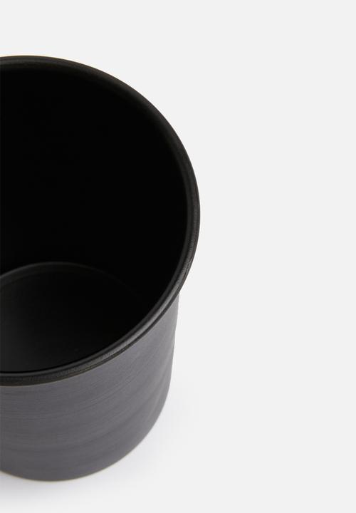 Sixth Floor - Kento toothbrush tumbler - black