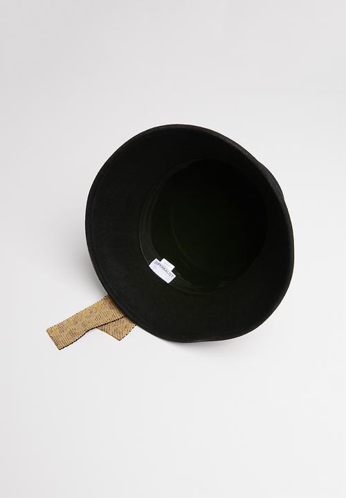 Superbalist - Felt bucket hat - black