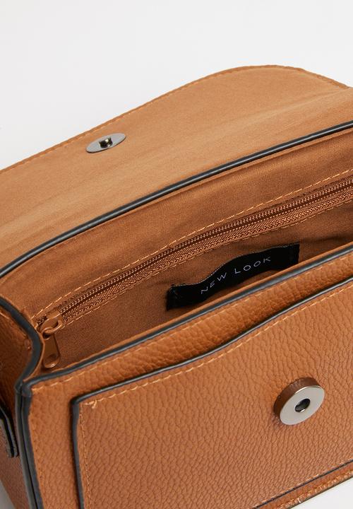New Look - Hexy stud xbody - brown