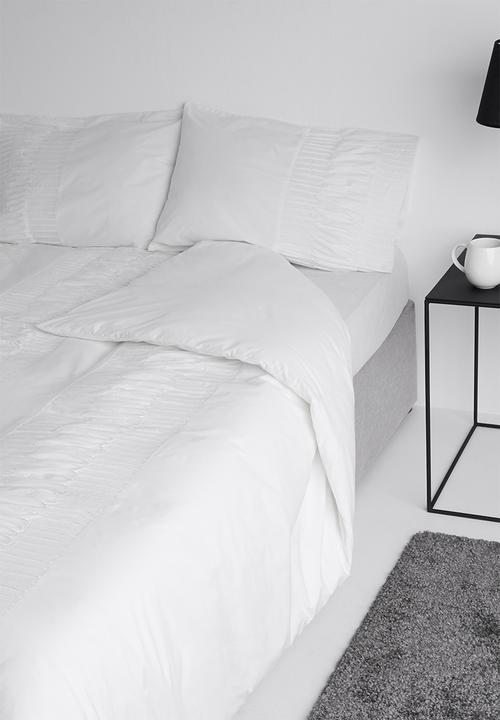 Linen House - Almira duvet cover set - white