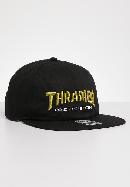 47 Brand - 47 X Thrasher X SF Giants goldyears snapback - black 