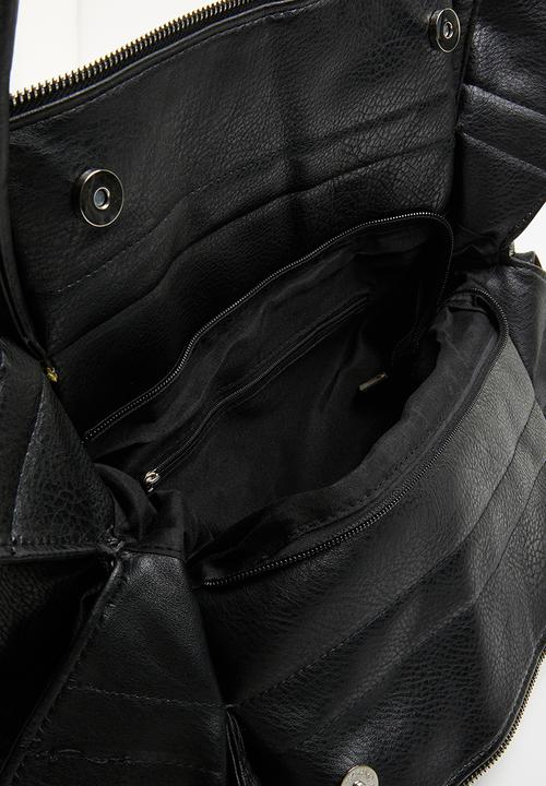 STYLE REPUBLIC - Deconstructed shopper bag - black