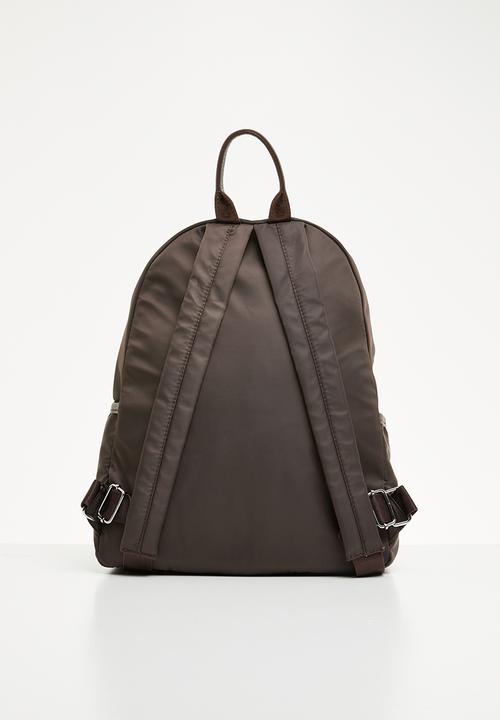 STYLE REPUBLIC - Cross zip backpack - brown