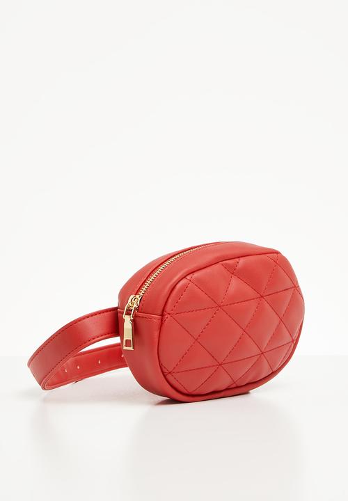 Superbalist - Nomi quilted waist bag - red