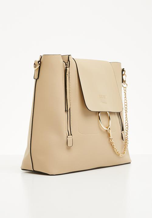 BLACKCHERRY - Cross-over bag - camel