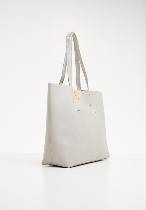 New Look - Tessa unlined tote bag - grey
