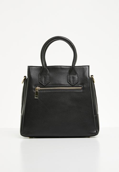 STYLE REPUBLIC - Leather tote bag - black