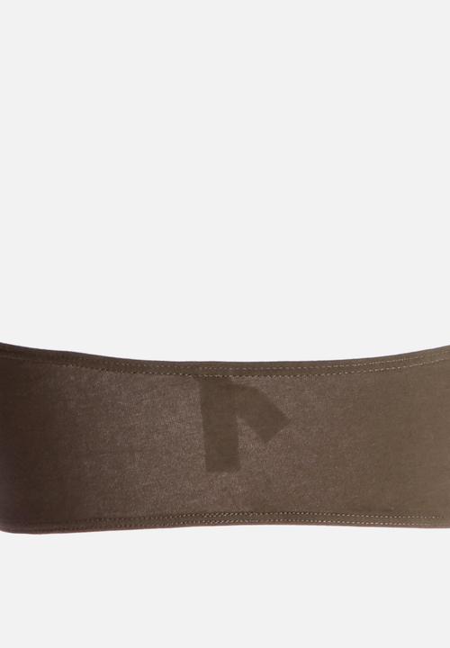 American Apparel - Cotton Spandex Rouched Front Tube Bra