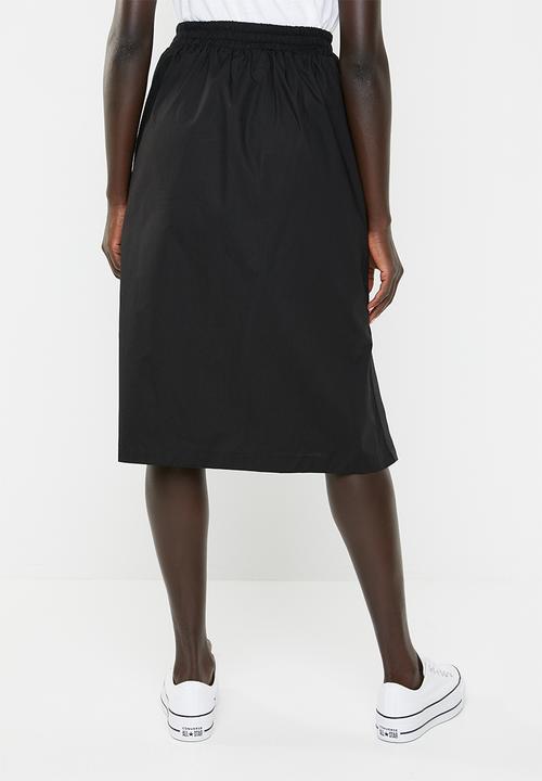 AMANDA LAIRD CHERRY - Nonyaniso elasticated pencil skirt - black