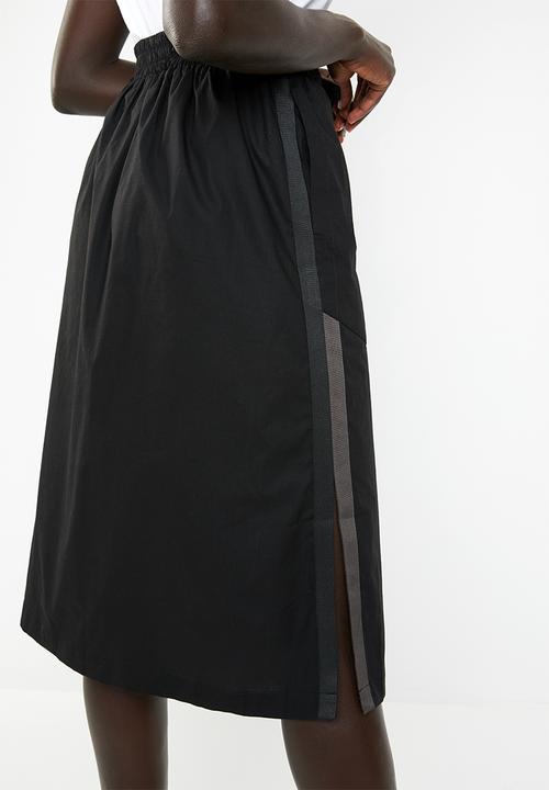 AMANDA LAIRD CHERRY - Nonyaniso elasticated pencil skirt - black