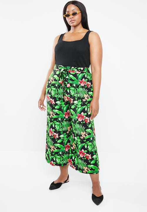 STYLE REPUBLIC PLUS - Wide leg culottes - multi