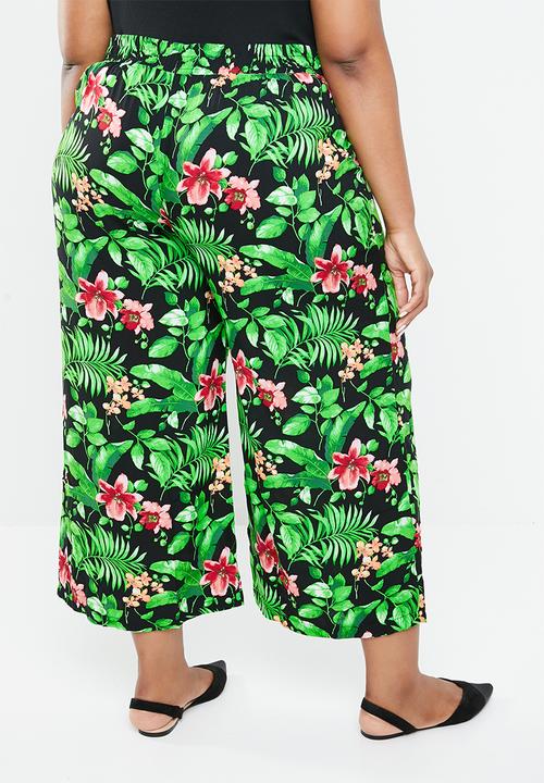 STYLE REPUBLIC PLUS - Wide leg culottes - multi