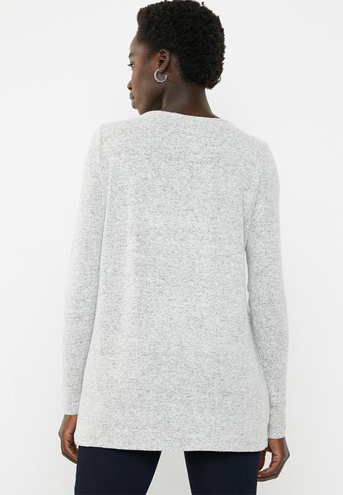 Vero Moda - Gigi lace sweater - grey