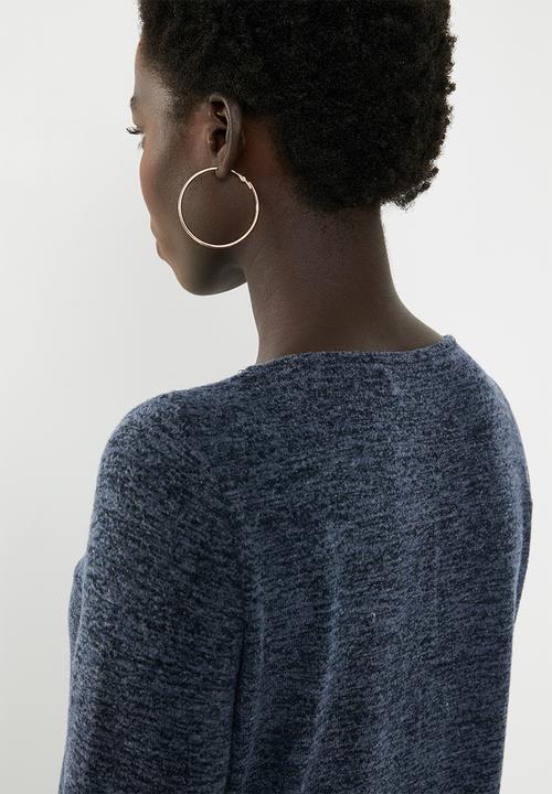 Vero Moda - Gigi lace sweater - navy