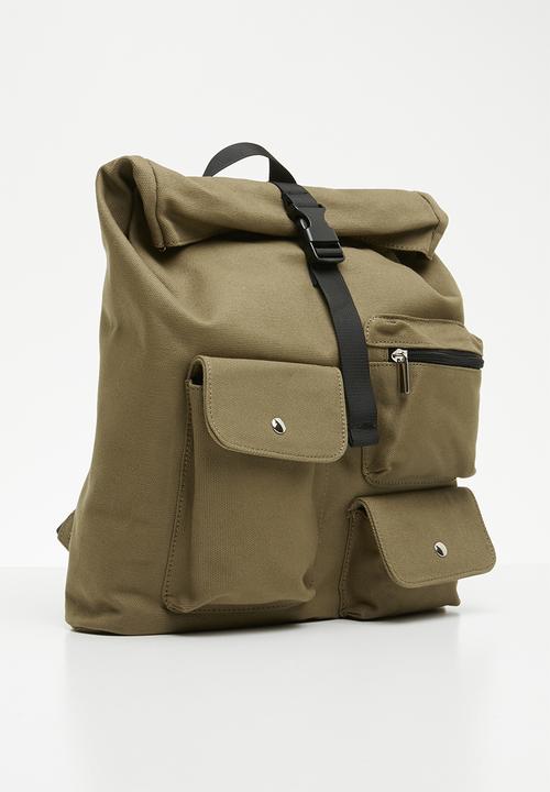 Superbalist - Ronan utility backpack - khaki