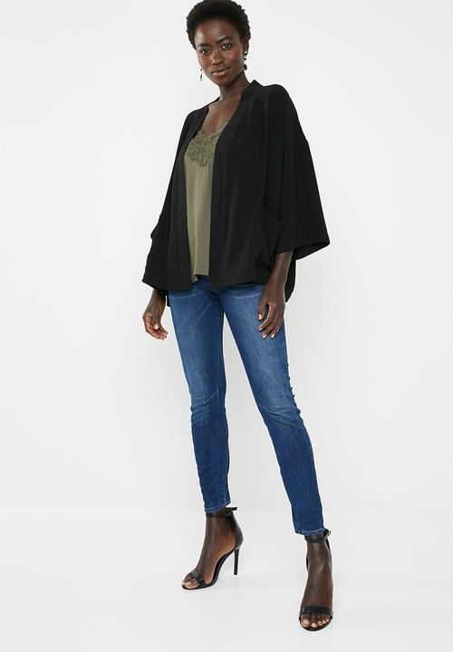 Vero Moda - Doll kimono jacket - black