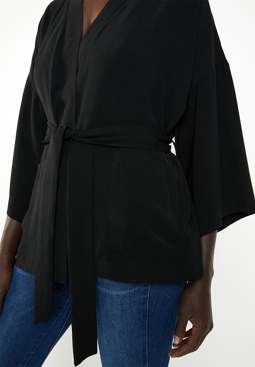 Vero Moda - Doll kimono jacket - black