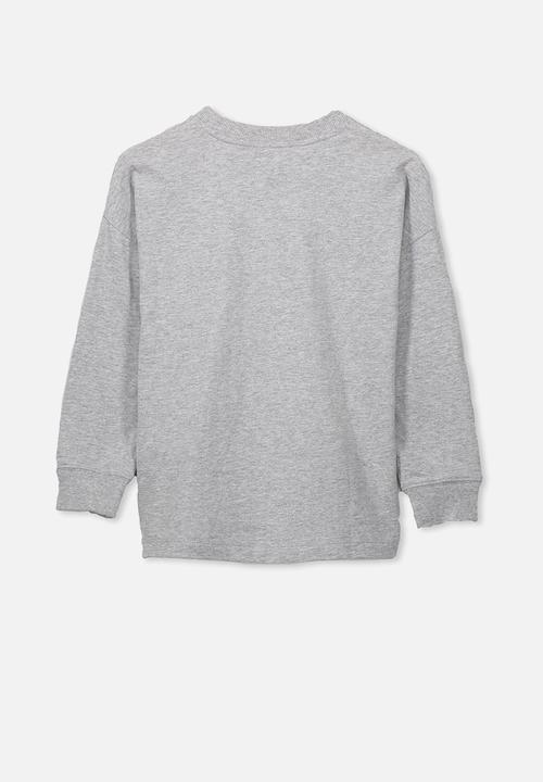 Cotton On - Tom loose fit tee - grey