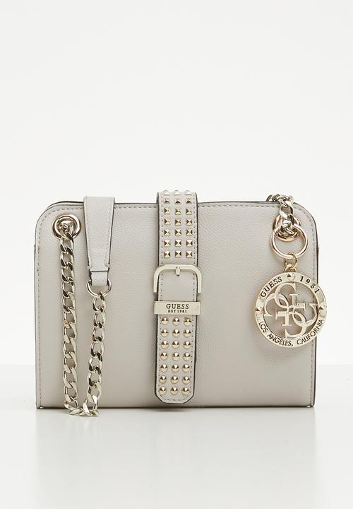 guess crossbody bag beige