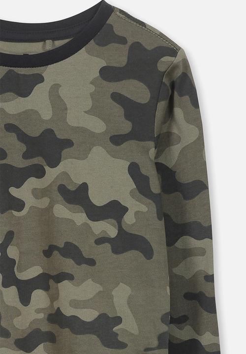 Cotton On - Tom long sleeve tee - green 