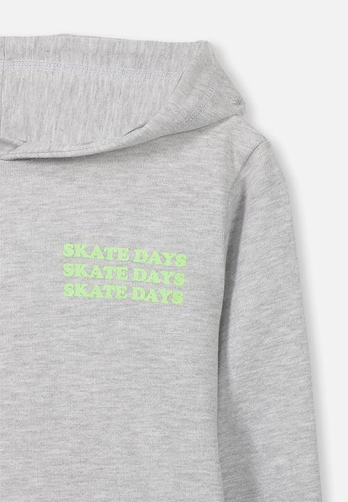 Cotton On - Liam hoodie - grey