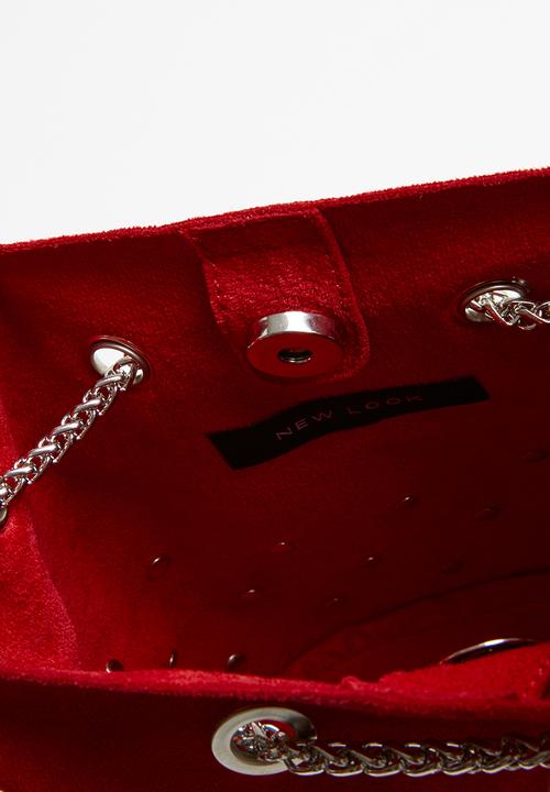 New Look - Tami stud duffle mini - red