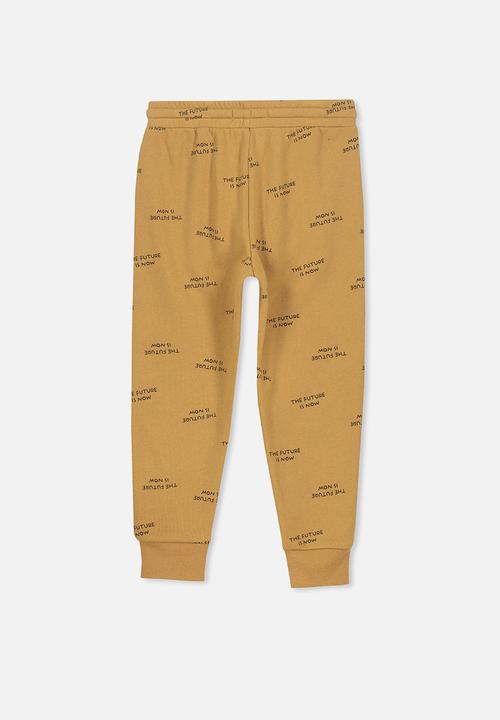 Cotton On - Lewis trackpant - tan 