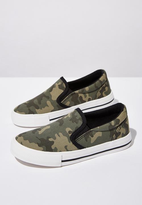 Cotton On - Classic slip on - green 