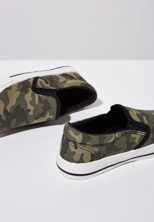 Cotton On - Classic slip on - green 