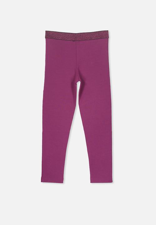 Cotton On - Delevigne pant - purple