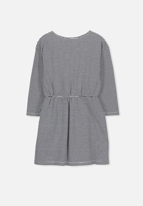 Cotton On - Mara long sleeve dress - navy
