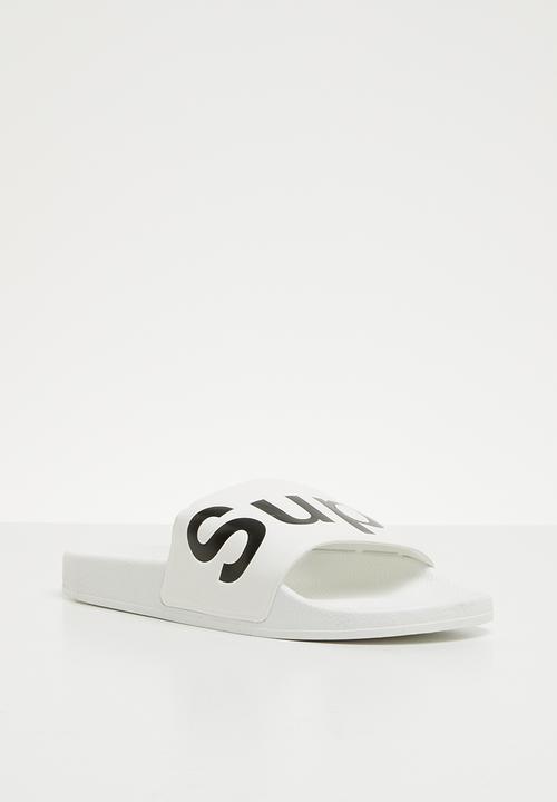SUPERGA - 1908 Puu soft slide & white & black
