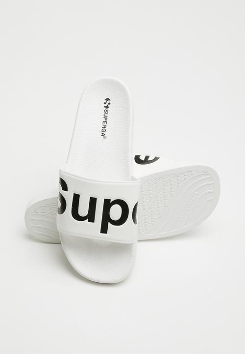 SUPERGA - 1908 Puu soft slide & white & black