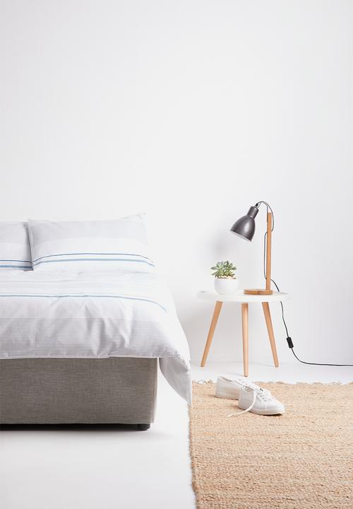 Sixth Floor - Norton stripe printed duvet set - multi