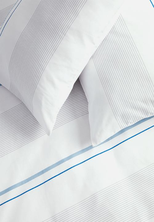 Sixth Floor - Norton stripe printed duvet set - multi