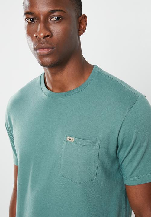 RVCA - Colour label short sleeve tee - green