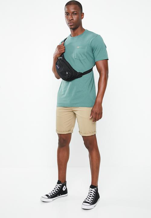 RVCA - Colour label short sleeve tee - green