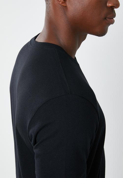 RVCA - Colour label short sleeve tee - black