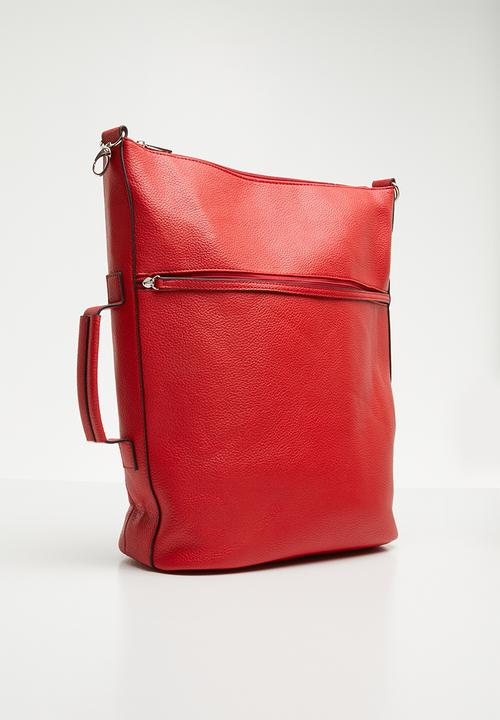 Superbalist - Convertible backpack - red